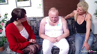 MEGA NATURTITTEN EHEBERATERIN FICKT MIT EHEPAAR IM FFM DREIER DEUTSCH